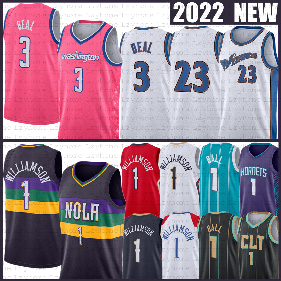 Zion 1 Williamson Bradley Beal Basketball Jerseys 23 Michael Pelican LaMelo Ball Brandon Ingram Washingtons Mens Wizard City 2022 2023 Pink Jersey Retro Shirt
Zion 1 Williamson Bradley Beal Basketball Jerseys 23 Michael Pelican LaMelo Ball Brandon Ingram Washingtons Mens Wizard City 2022 2023 Pink Jersey Retro Shirt