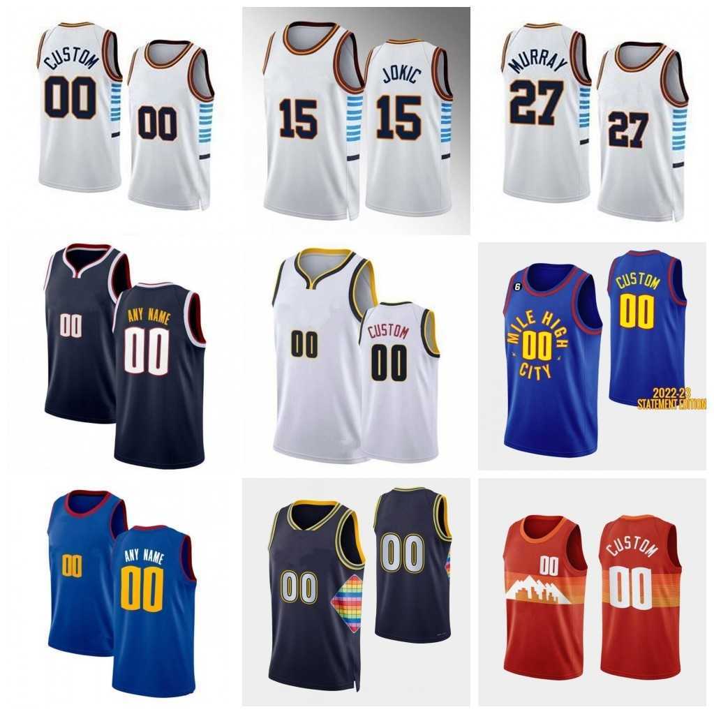 Custom 2022-23 New City Basketball Jerseys 15 Nikola 27 Jamal Jokic Murray 1 Michael Porter Jr. 50 Aaron Gordon 4 Ish Smith 22 Zeke Nnaji 21 Collin Gillespie 6 patch, As 
Custom 2022-23 New City Basketball Jerseys 15 Nikola 27 Jamal Jokic Murray 1 Michael Porter Jr. 50 Aaron Gordon 4 Ish Smith 22 Zeke Nnaji 21 Collin Gillespie 6 patch, As