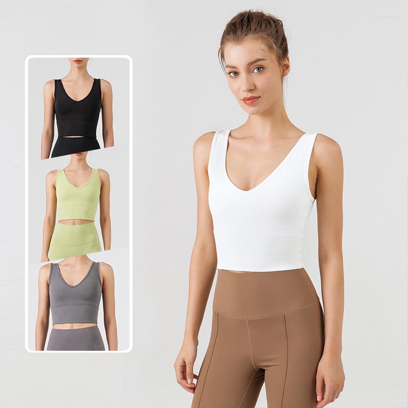 Yoga Outfit ABS LOLI Wide Strap V-Neck Gym Sports Bra Medium Support Women Running Fitness Crop Top Padded Backless Workout Tank, Black
Yoga Outfit ABS LOLI Wide Strap V-Neck Gym Sports Bra Medium Support Women Running Fitness Crop Top Padded Backless Workout Tank, Black