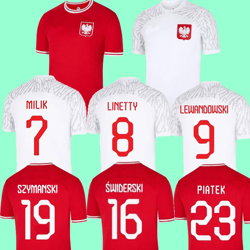 2022 2023 POLAND Soccer Jerseys LEWANDOWSKI MILIK men kit home away jersey 22 23 red white ZIELINSKI youth children PISZCZEK Jerseys GROSICKI
2022 2023 POLAND Soccer Jerseys LEWANDOWSKI MILIK men kit home away jersey 22 23 red white ZIELINSKI youth children PISZCZEK Jerseys GROSICKI