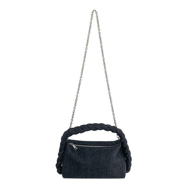 2022 South Korean version of the new hand-woven handbag fashion chain crossbody bag women with denim hand carrying a single shoulder bag tide
2022 South Korean version of the new hand-woven handbag fashion chain crossbody bag women with denim hand carrying a single shoulder bag tide