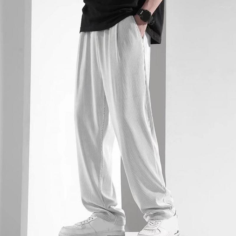 Men's Pants Sports Male Men Trousers All Match Ultra-thin Straight Lace-up, White
Men's Pants Sports Male Men Trousers All Match Ultra-thin Straight Lace-up, White