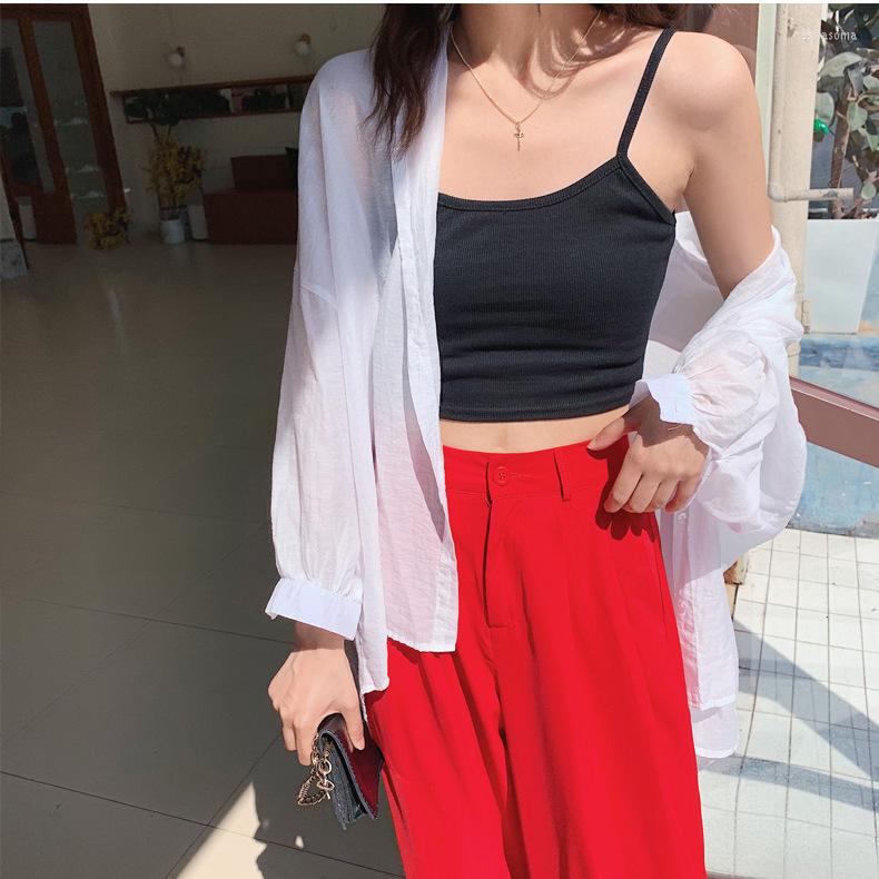 Women' Tanks Women Sexy Crop Tops Halter Camis Top Waistcoat Sleeveless Tee Vest Solid Color Tide Slim Streetwear Cropped Tank Plus Size, Black
Women' Tanks Women Sexy Crop Tops Halter Camis Top Waistcoat Sleeveless Tee Vest Solid Color Tide Slim Streetwear Cropped Tank Plus Size, Black