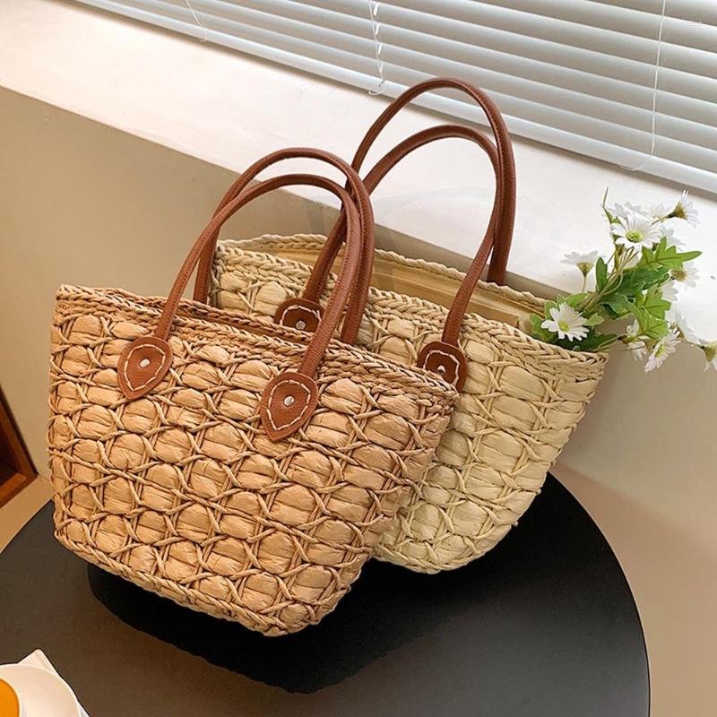 Evening Bags Handmade Straw Totes Bag Women Shoulder Large Capacity Summer Beach Woven Handbags Ladies Vacation Portable Shopping Purse, Beige
Evening Bags Handmade Straw Totes Bag Women Shoulder Large Capacity Summer Beach Woven Handbags Ladies Vacation Portable Shopping Purse, Beige
