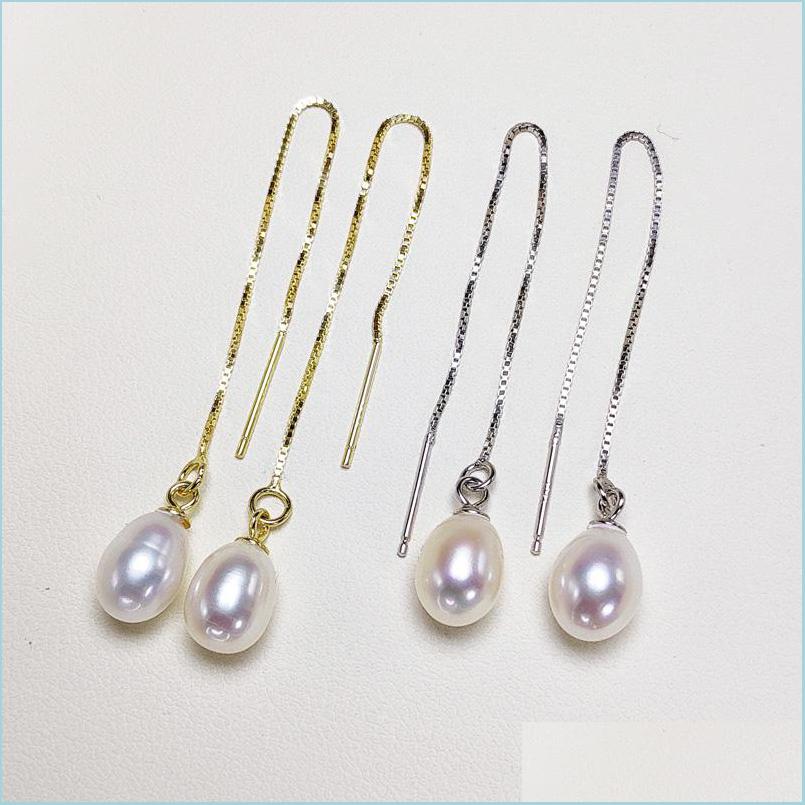 Stud Simple S925 Sterling Sier Pearl Ear Line Stud Earrings 78Mm Earring For Women Anniversary Gift Jewelry 1 Pair/Lot Drop Delivery Dhfeb
Stud Simple S925 Sterling Sier Pearl Ear Line Stud Earrings 78Mm Earring For Women Anniversary Gift Jewelry 1 Pair/Lot Drop Delivery Dhfeb