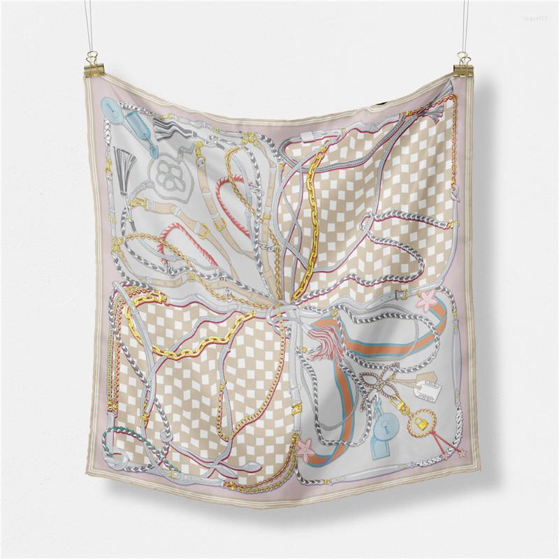 Scarves Twill Silk Scarf Woman Digital Printing Square Wraps Bandana Small Hijab Foulards Tie Headband Neckerchief 53CM
Scarves Twill Silk Scarf Woman Digital Printing Square Wraps Bandana Small Hijab Foulards Tie Headband Neckerchief 53CM