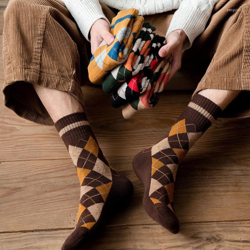 Men's Socks 5 Pairs Plaid Men Cotton Terry Middle Tube Thicken Warm Casual Fashion Winter Boot EU 38-44, Mix color
Men's Socks 5 Pairs Plaid Men Cotton Terry Middle Tube Thicken Warm Casual Fashion Winter Boot EU 38-44, Mix color