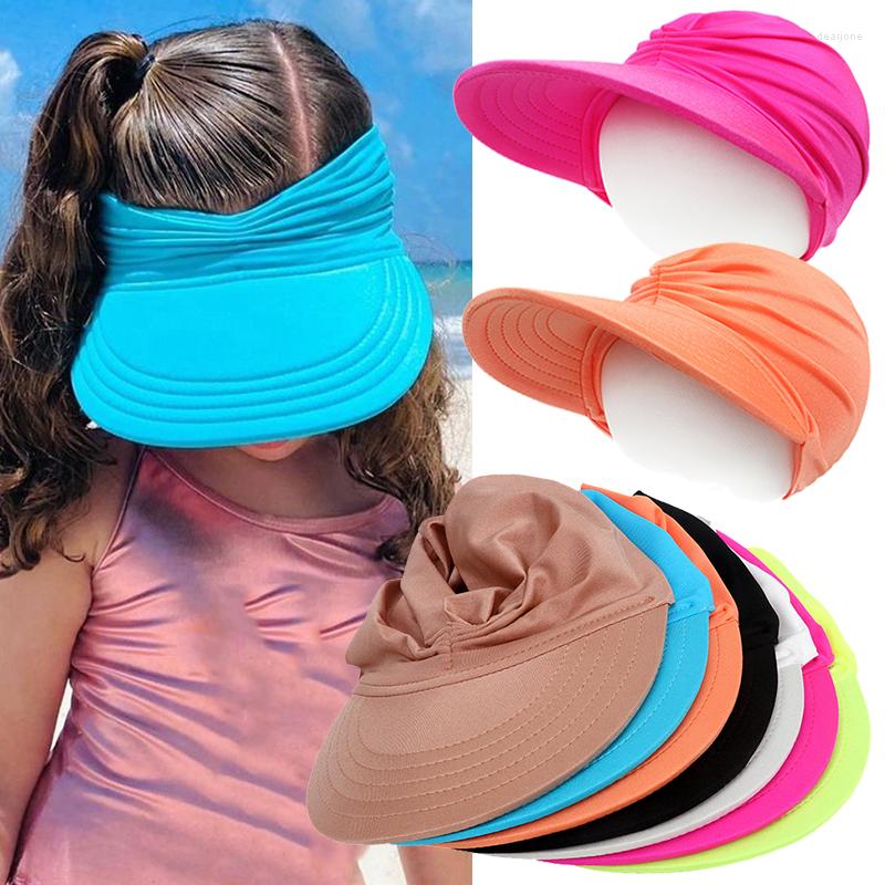 Hats Flexible Child Summer Hat Girls Anti-UV Wide Brim Visor Travel Empty Caps Baby Fashion Beach Breathable Sun Protection, Black
Hats Flexible Child Summer Hat Girls Anti-UV Wide Brim Visor Travel Empty Caps Baby Fashion Beach Breathable Sun Protection, Black