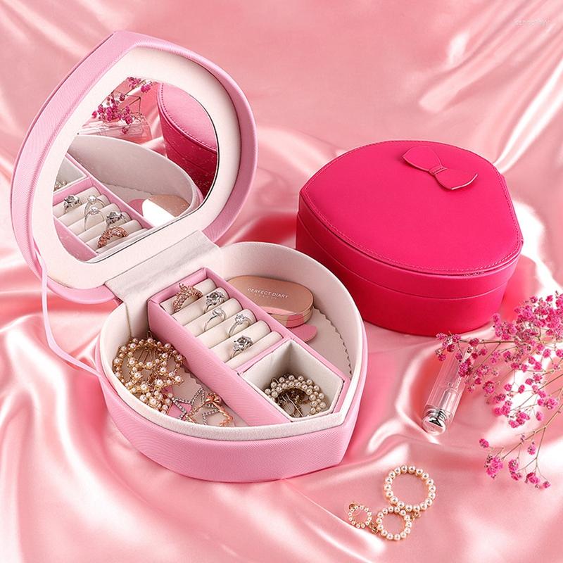 Jewelry Pouches Multifunctional Luxury Leather Organizer Portable Ring Pendant Storage Case With Mirror
Jewelry Pouches Multifunctional Luxury Leather Organizer Portable Ring Pendant Storage Case With Mirror