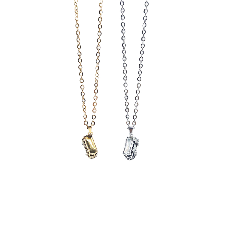 Fashion three dimensional bus pendant necklaces vintage punk stainless steel sweater chain necklaces jewelry wholesale
Fashion three dimensional bus pendant necklaces vintage punk stainless steel sweater chain necklaces jewelry wholesale