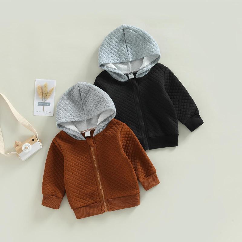Jackets Kids Boys Jacket Long Sleeve Hooded Patchwork Zipper Closure Fall Casual Outwear, Black
Jackets Kids Boys Jacket Long Sleeve Hooded Patchwork Zipper Closure Fall Casual Outwear, Black