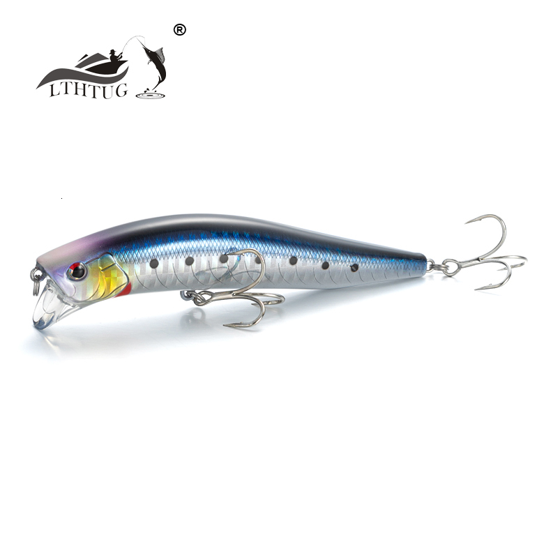 

Baits Lures LTHTUG Saltwater Fishing Lure MORETHAN CROSSWAKE 111F 18g Floating Minnow Shallow Diving Long Casting Hard Bait For Bass Pike 221111