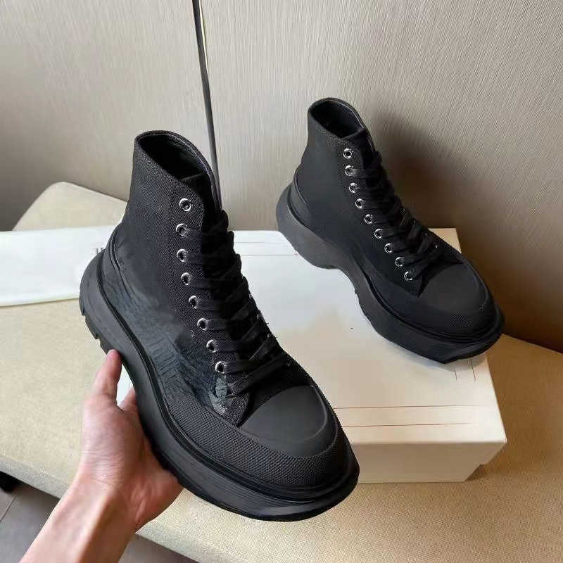Brand Casual Shoes 2022 The same couple New high top Canvas lace up shoes High thick soled couple shoes Women, Black
Brand Casual Shoes 2022 The same couple New high top Canvas lace up shoes High thick soled couple shoes Women, Black