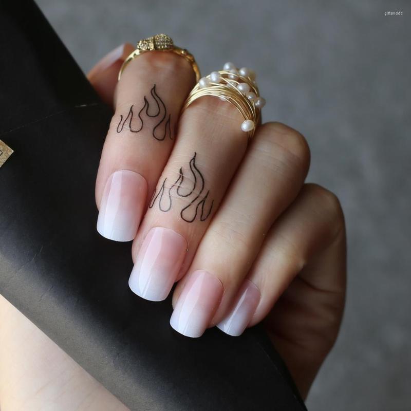 False Nails French Ombre Short Square 24pcs/set Ladies Decoration Design Nude Fake Natural Acrylic, S-901
False Nails French Ombre Short Square 24pcs/set Ladies Decoration Design Nude Fake Natural Acrylic, S-901