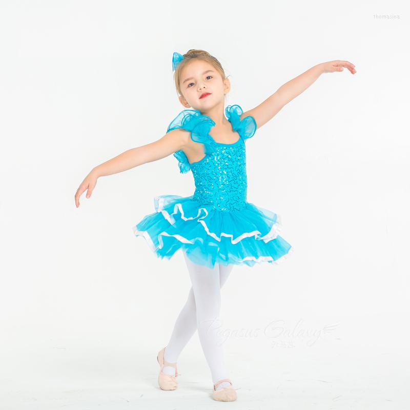 Stage Wear Women Ballet Dress Dance Clothes Sleeveless Sequins Blue Tutu Leotard Professional Costume Child Ballerina, As the picture
Stage Wear Women Ballet Dress Dance Clothes Sleeveless Sequins Blue Tutu Leotard Professional Costume Child Ballerina, As the picture