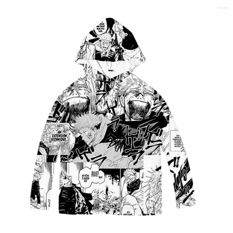 Men's Hoodies 2022 Jujutsu Kaisen 3D Workout Clothes Men Women Outdoor Sports Thin Section Sunscreen Long Sleeved Breathable Hooded Tops
Men's Hoodies 2022 Jujutsu Kaisen 3D Workout Clothes Men Women Outdoor Sports Thin Section Sunscreen Long Sleeved Breathable Hooded Tops