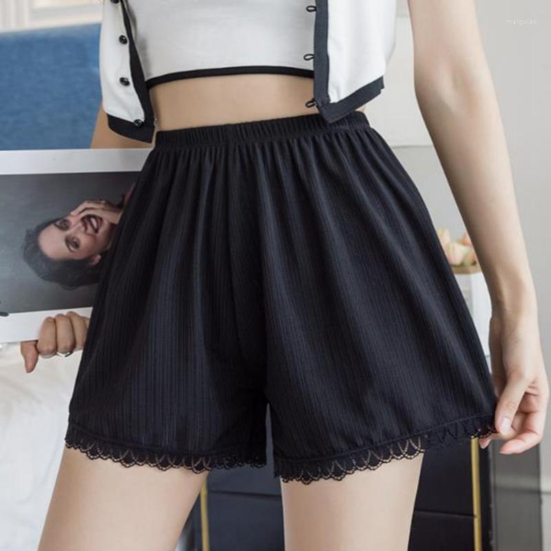 Women's Panties Summer Women Ice Silk Safety Short Pants Female Solid Seamless Shorts Lace Boxer Underskirt Girl Underwear, Black
Women's Panties Summer Women Ice Silk Safety Short Pants Female Solid Seamless Shorts Lace Boxer Underskirt Girl Underwear, Black