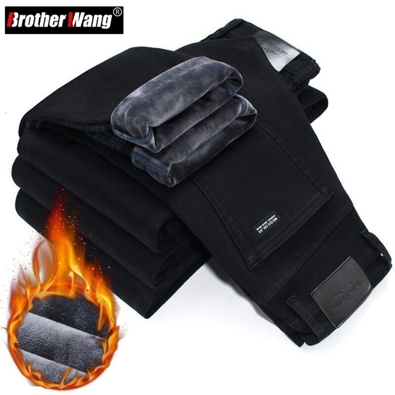 Mens Jeans Winter Men Warm Slim Elasticity Skinny Black Fashion Casual Thick Denim Pants Trousers Male Brand Clothes 221111, Black blue
Mens Jeans Winter Men Warm Slim Elasticity Skinny Black Fashion Casual Thick Denim Pants Trousers Male Brand Clothes 221111, Black blue