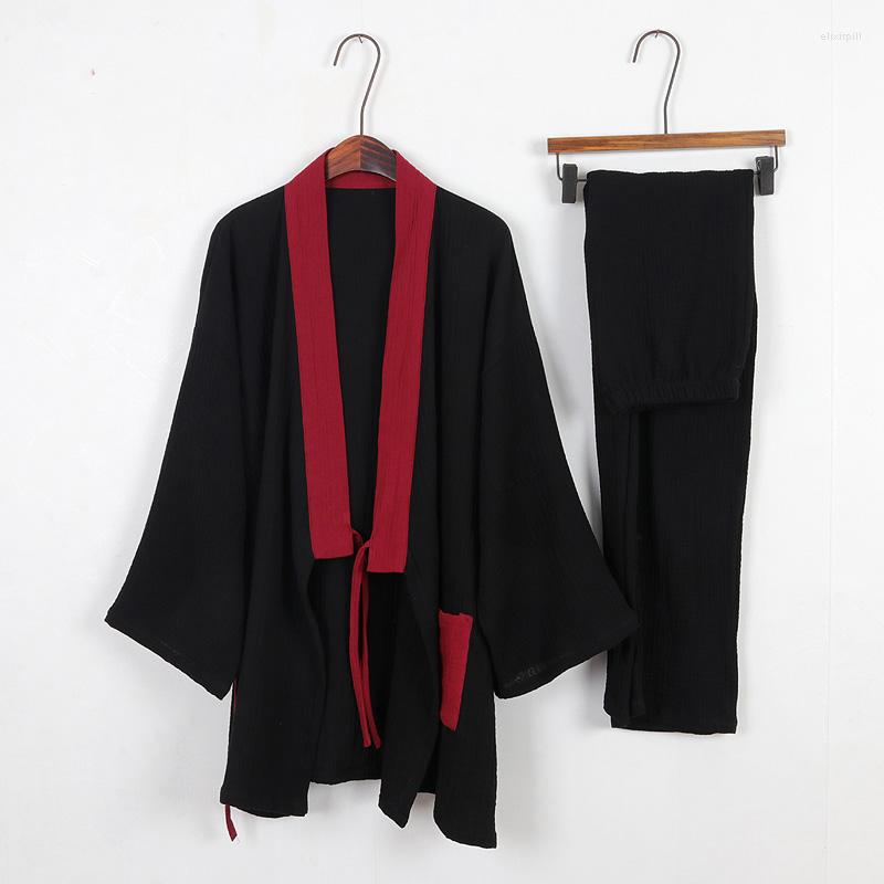 Men's Sleepwear Chinese Retro Style Cotton Pajamas Pants Set Traditional Hanfu Kimono Yukata Loose Bathrobe Summer Sleep & Lounge, Black
Men's Sleepwear Chinese Retro Style Cotton Pajamas Pants Set Traditional Hanfu Kimono Yukata Loose Bathrobe Summer Sleep & Lounge, Black