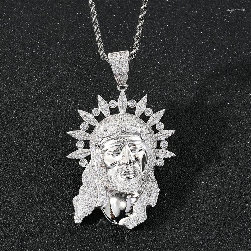 Pendant Necklaces Fashion Hip Hop Jesus Head Pave Cubic Zircon Christian Jewelry Iced Out Necklace Drop
Pendant Necklaces Fashion Hip Hop Jesus Head Pave Cubic Zircon Christian Jewelry Iced Out Necklace Drop