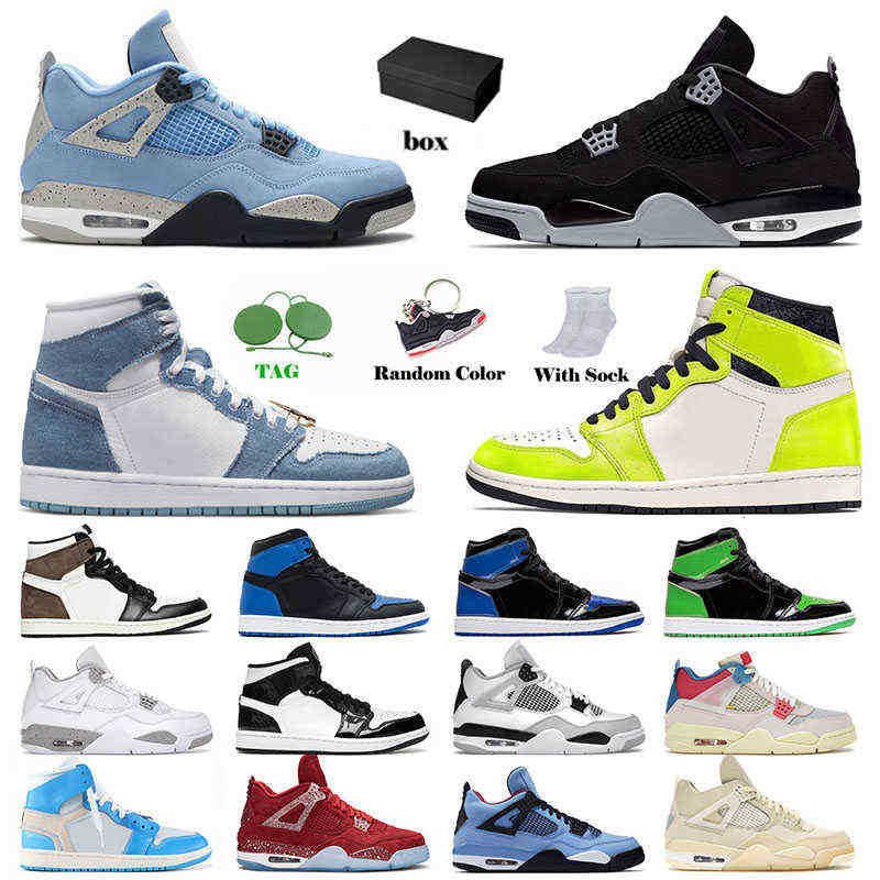 1s Shoes 4s Jumpman 1 4 Outdoor Womens Designer Cactus Jack 1s 4s White Oreo IV Off Panda Visionair air JORDON jordens 1th.