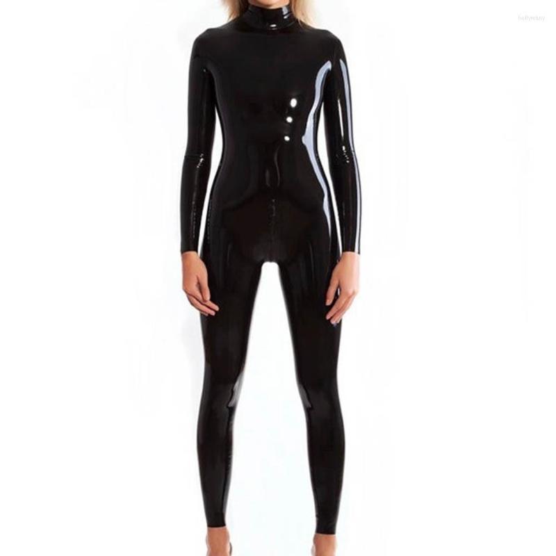 Women' Shapers Women Lady Sexy One Piece Bodysuit Faux Leather Long-sleeved High Neck Catwalk Performance, Black
Women' Shapers Women Lady Sexy One Piece Bodysuit Faux Leather Long-sleeved High Neck Catwalk Performance, Black