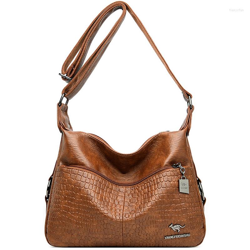 Evening Bags 2022 Alligator Soft Leather Luxury Handbags Women Designer Multi-pocket Crossbody Shoulder For Sac A Main, Brown
Evening Bags 2022 Alligator Soft Leather Luxury Handbags Women Designer Multi-pocket Crossbody Shoulder For Sac A Main, Brown
