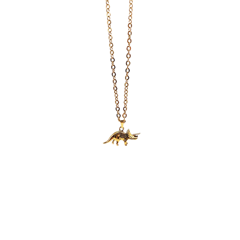WJZB Fashion stereoscopic long horn dinosaur pendant necklaces vintage punk stainless steel sweater chain necklaces jewelry wholes
WJZB Fashion stereoscopic long horn dinosaur pendant necklaces vintage punk stainless steel sweater chain necklaces jewelry wholes