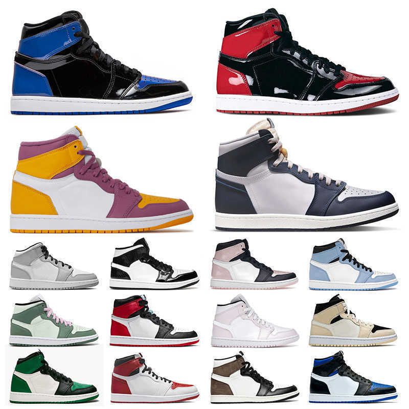 New Arrival Jumpman 1 1s Mens Womens Basketball Shoes Designer Georgetown Heritage Patent Royal Blue Mid Dutch Green Carbon Fiber Sports Jor, A24 pine green 36-46
New Arrival Jumpman 1 1s Mens Womens Basketball Shoes Designer Georgetown Heritage Patent Royal Blue Mid Dutch Green Carbon Fiber Sports Jor, A24 pine green 36-46