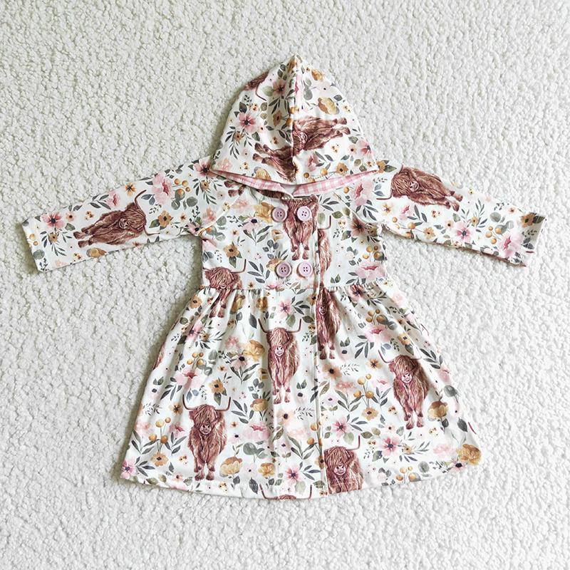 Girl Dresses Baby Western Cow Flower Twirl Dress Coat Long Sleeve Floral Button Kid Hoodie Clothing Children Infant Toddler Clothes, 6 b7-3
Girl Dresses Baby Western Cow Flower Twirl Dress Coat Long Sleeve Floral Button Kid Hoodie Clothing Children Infant Toddler Clothes, 6 b7-3