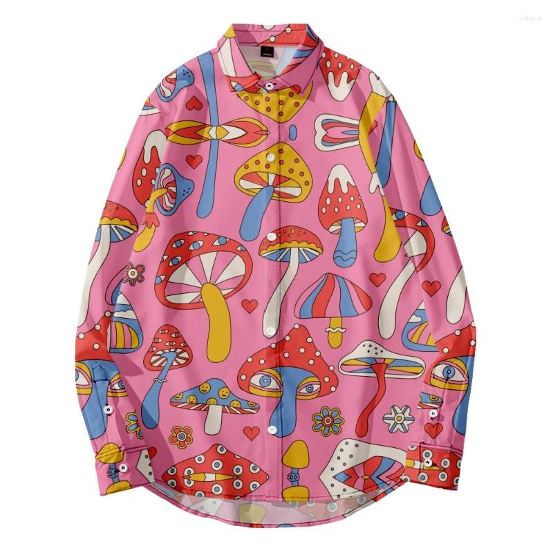 Men's Casual Shirts 2022 Fashion Long Sleeve Shirt 3D Slim Fit Men's Social Leisure Business Mushroom Pattern Formal Large, Beige
Men's Casual Shirts 2022 Fashion Long Sleeve Shirt 3D Slim Fit Men's Social Leisure Business Mushroom Pattern Formal Large, Beige