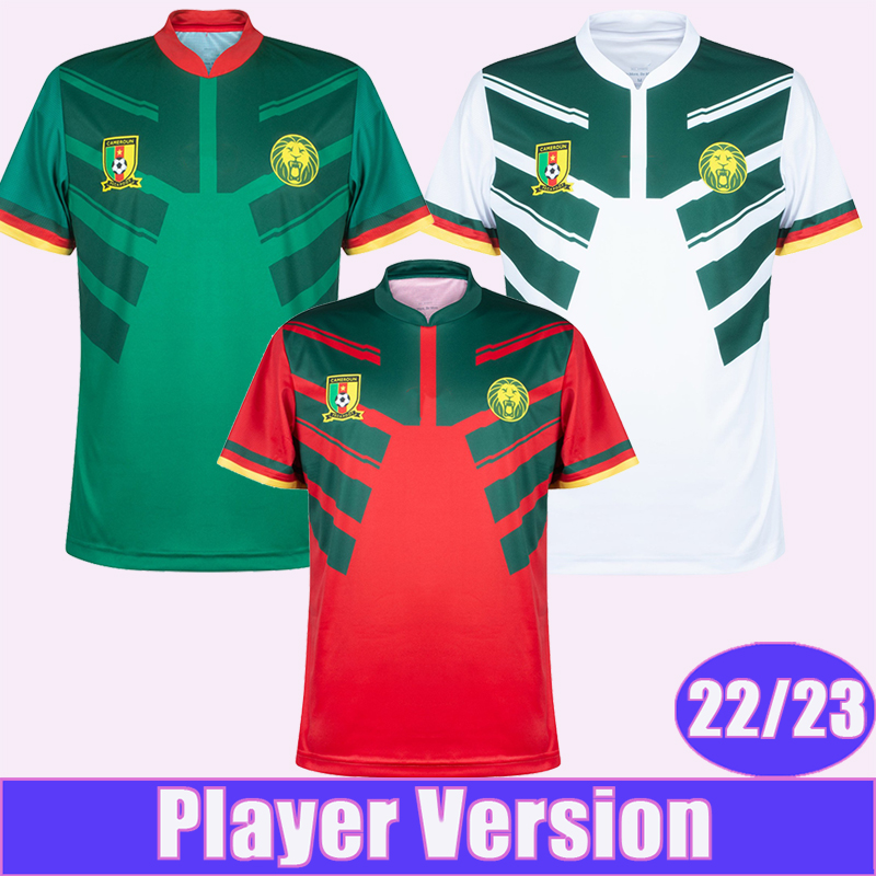 2223 Cameroon Nations Team ABOUBAKAR Mens Soccer Jerseys Player Version CHOUPO-MOTING BAHOKEN BASSOGOG GANAGO EKAMBI Home Away 3rd Red Football Shirts, Qy10577 22 23 3rd no patch
2223 Cameroon Nations Team ABOUBAKAR Mens Soccer Jerseys Player Version CHOUPO-MOTING BAHOKEN BASSOGOG GANAGO EKAMBI Home Away 3rd Red Football Shirts, Qy10577 22 23 3rd no patch