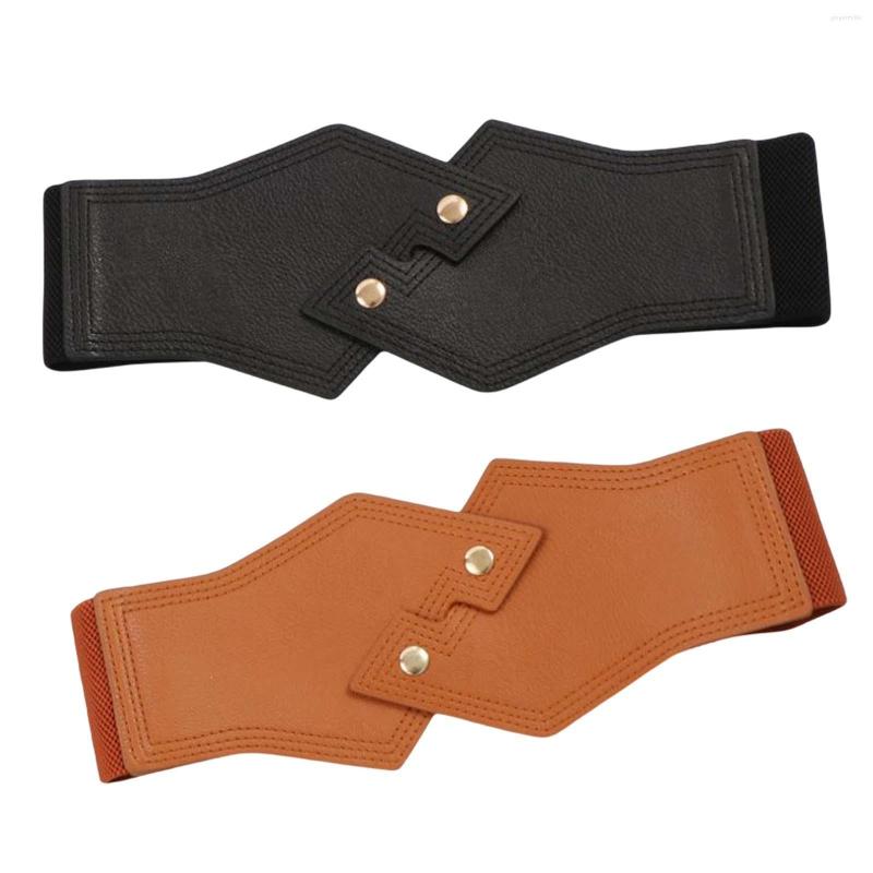 Belts Fashion Women Belt Waistband Waist Slim Wide Cincher Elastic Stretch For Corset Jumpsuit, Brown
Belts Fashion Women Belt Waistband Waist Slim Wide Cincher Elastic Stretch For Corset Jumpsuit, Brown