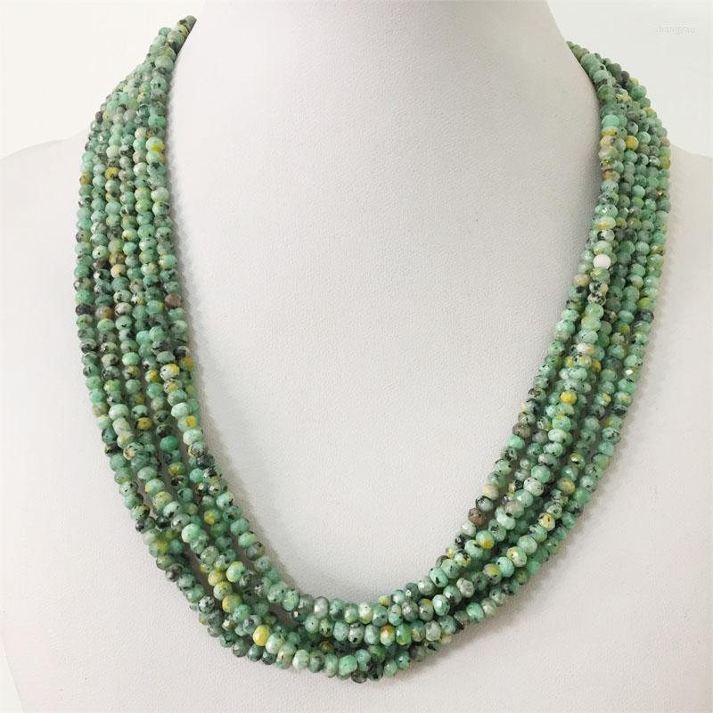Chains 3 4MM Faceted Green Africa Necklace For Women Small Size Cut Natural Stone Bead Choker Collares Abacus Gift Jewelry
Chains 3 4MM Faceted Green Africa Necklace For Women Small Size Cut Natural Stone Bead Choker Collares Abacus Gift Jewelry