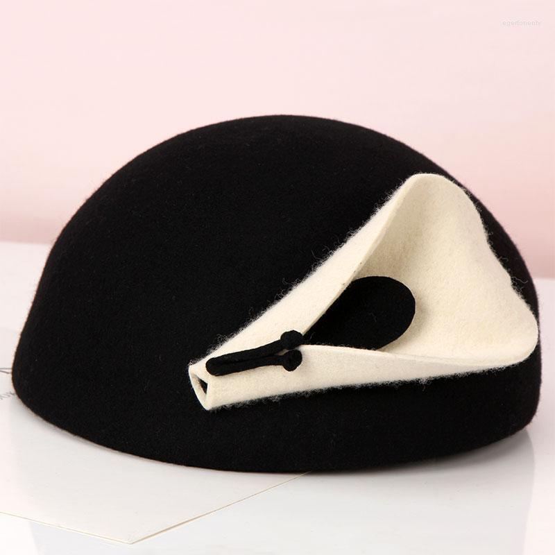 Berets H728 Women Fedoras Hat Female Autumn Winter Korean Fashion Wool Felt Cap Lady British Retro Leisure All-match Warm Hats, Black
Berets H728 Women Fedoras Hat Female Autumn Winter Korean Fashion Wool Felt Cap Lady British Retro Leisure All-match Warm Hats, Black