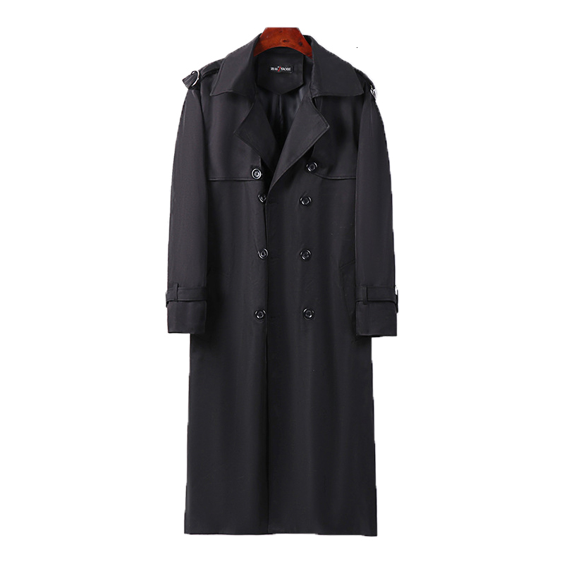 Men' Jackets British Style Trench Coat Men Autumn Winter Windbreaker Super Long Solid Mens Over the Knee Coat Business Casual Streetwear 9XL 221014, Navy blue
Men' Jackets British Style Trench Coat Men Autumn Winter Windbreaker Super Long Solid Mens Over the Knee Coat Business Casual Streetwear 9XL 221014, Navy blue