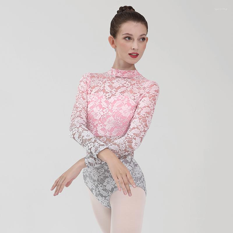 Stage Wear Lace Gymnastics Bodysuit Adult Yoga Tights Costume Ballet Leotard Long Sleeve Ballerina Outfit Exercise Clothes JL4158, Pink
Stage Wear Lace Gymnastics Bodysuit Adult Yoga Tights Costume Ballet Leotard Long Sleeve Ballerina Outfit Exercise Clothes JL4158, Pink