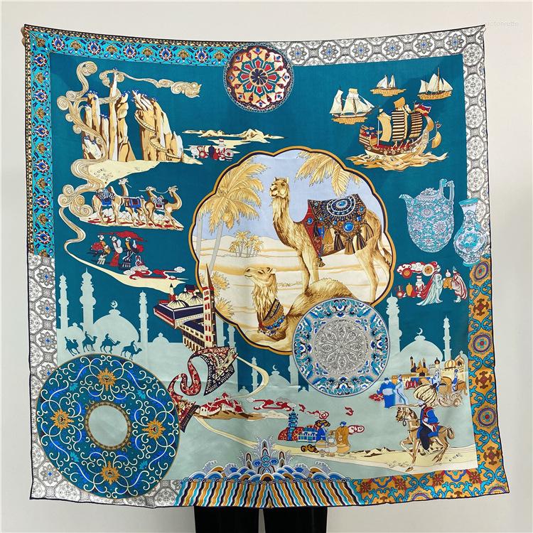 Scarves 110cm Scarf 100 Mulberry Silk Square Manual Hand Rolled Luxury Designer Large Shawl
Scarves 110cm Scarf 100 Mulberry Silk Square Manual Hand Rolled Luxury Designer Large Shawl