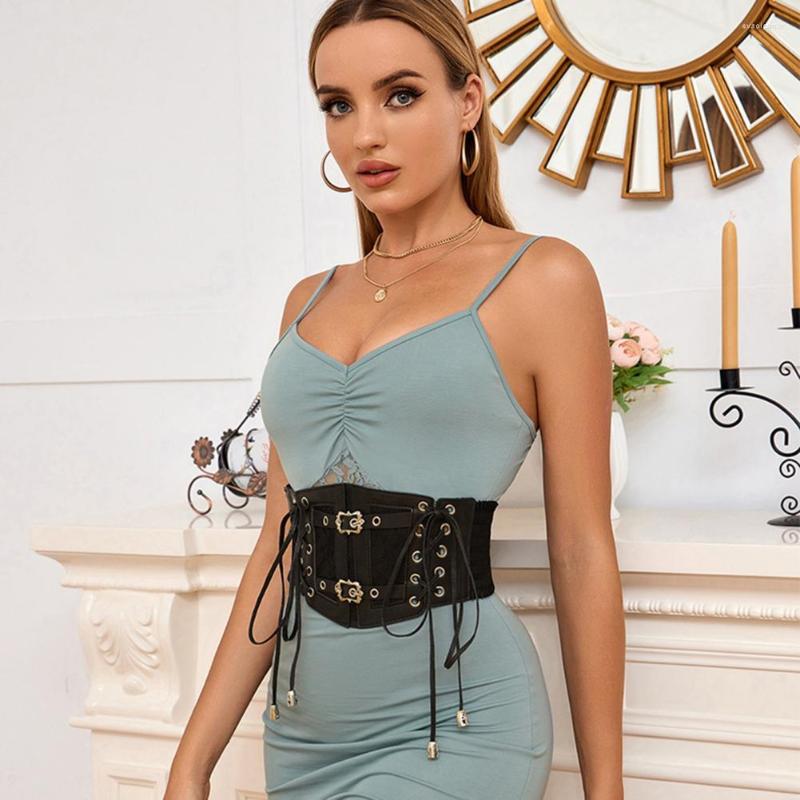 Belts Chic Dark Style Slimming Waist Cincher Corset Waistband Tummy Control Match Clothes, Black
Belts Chic Dark Style Slimming Waist Cincher Corset Waistband Tummy Control Match Clothes, Black