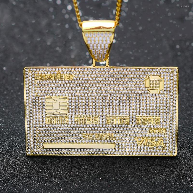Pendant Necklaces AZ HIPHOP Bank Card Iced Out Pendants Necklace For Men Personality Cooper Cubic Zircon Long Chain PUNK Gifts Free Ship
Pendant Necklaces AZ HIPHOP Bank Card Iced Out Pendants Necklace For Men Personality Cooper Cubic Zircon Long Chain PUNK Gifts Free Ship