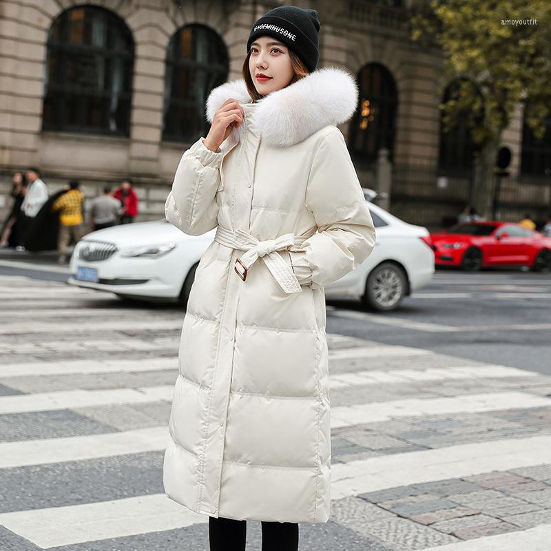 Women' Fur 2022 Women' Down Coat Jacket Medium Length Women Parka With Collar Winter Thick Collection, Black
Women' Fur 2022 Women' Down Coat Jacket Medium Length Women Parka With Collar Winter Thick Collection, Black