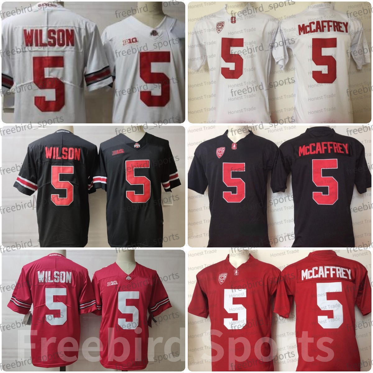 NCAA 5 Garrett Wilson Football Jersey 5 Christian McCaffrey Ohio State Buckeyes Red Black White College Mens Jerseys Outdoor Sports, Men jersey
NCAA 5 Garrett Wilson Football Jersey 5 Christian McCaffrey Ohio State Buckeyes Red Black White College Mens Jerseys Outdoor Sports, Men jersey
