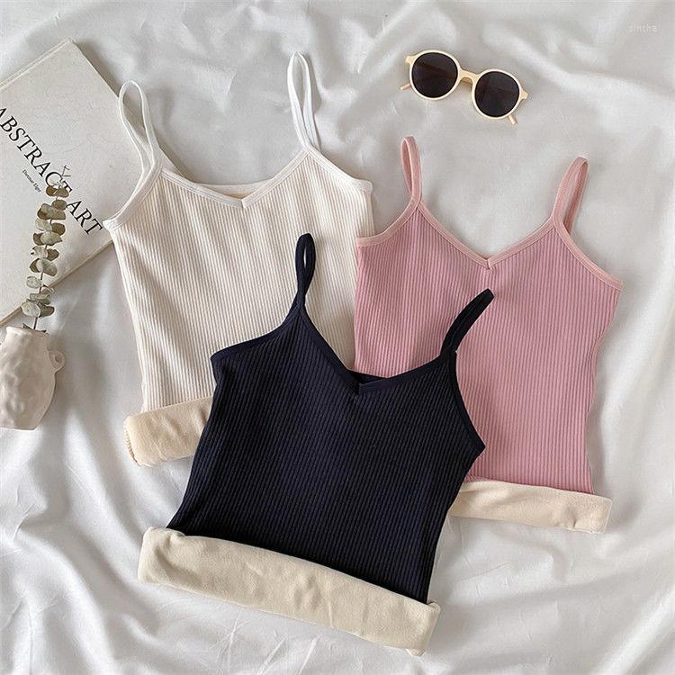 Women's Tanks Thread Thickening Velvet Warm Camisole Women's Cold-Proof Self-Heating Self-Cultivation Base Thermal Underwea, White
Women's Tanks Thread Thickening Velvet Warm Camisole Women's Cold-Proof Self-Heating Self-Cultivation Base Thermal Underwea, White
