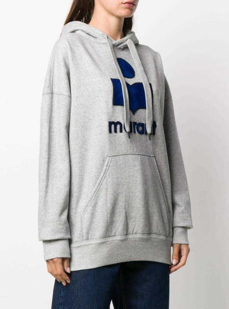 Isabel Marant Women Designer Fleece Hoodie Plush Sweater Hooded Contrast Letter Flocked Loose Pullover Sweatshirt, Blue
Isabel Marant Women Designer Fleece Hoodie Plush Sweater Hooded Contrast Letter Flocked Loose Pullover Sweatshirt, Blue