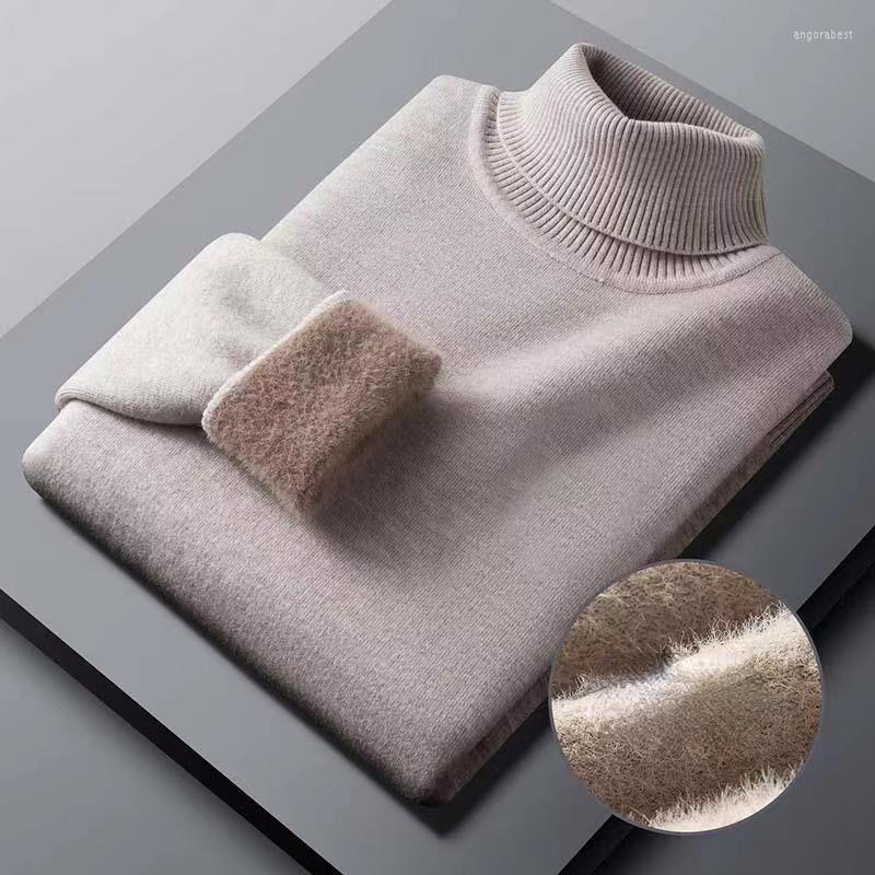 Men's Sweaters Male Brand Clothing 2023 Autumn Winter Men's Turtleneck Sweater Solid Color Knitting For Long Sleeved Tops R97, Black gaoling thick
Men's Sweaters Male Brand Clothing 2023 Autumn Winter Men's Turtleneck Sweater Solid Color Knitting For Long Sleeved Tops R97, Black gaoling thick