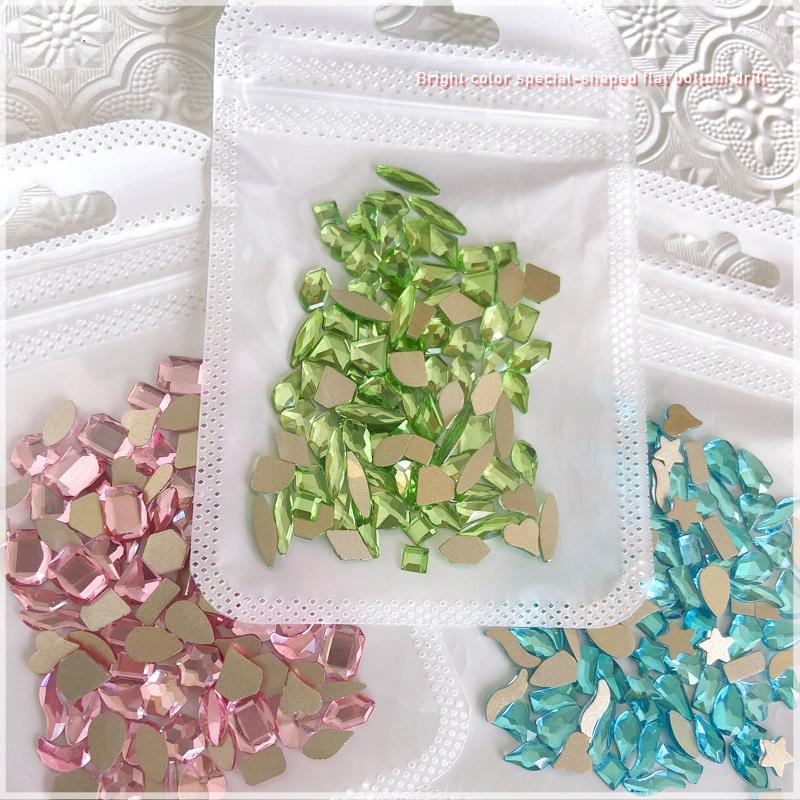 Nail Art Decorations 100PCS 3D Luxuryl Charms Accessory Flat Bottom Dril Rhinestones Glitter Crystal DIY Decoration
Nail Art Decorations 100PCS 3D Luxuryl Charms Accessory Flat Bottom Dril Rhinestones Glitter Crystal DIY Decoration