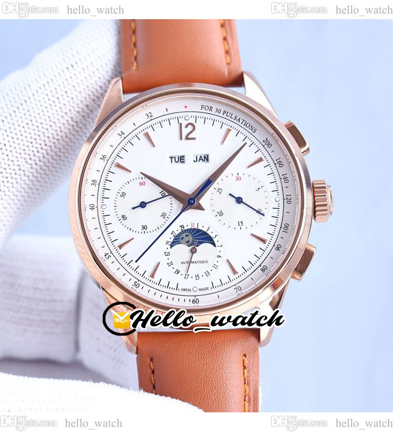 41mm Master Control 4132520 Auomatic Mens Watch Q4132520 Phases Moon Perpetual Calendar White Dial Rose Gold Case Brown Leather Strap Watches HelloWatch E198a6, E198b (4)
41mm Master Control 4132520 Auomatic Mens Watch Q4132520 Phases Moon Perpetual Calendar White Dial Rose Gold Case Brown Leather Strap Watches HelloWatch E198a6, E198b (4)