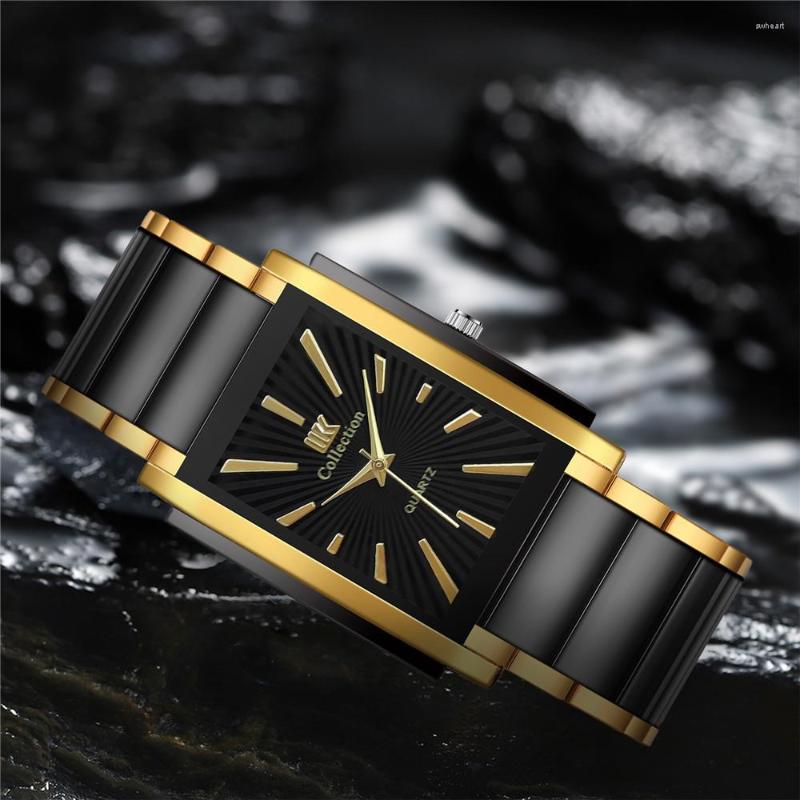 Wristwatches 2022 Men High Quality Stainless Stell Quartz Watch Rectangle Dial Military Casual Sports Wristwatch Relogio Masculino Clock
Wristwatches 2022 Men High Quality Stainless Stell Quartz Watch Rectangle Dial Military Casual Sports Wristwatch Relogio Masculino Clock