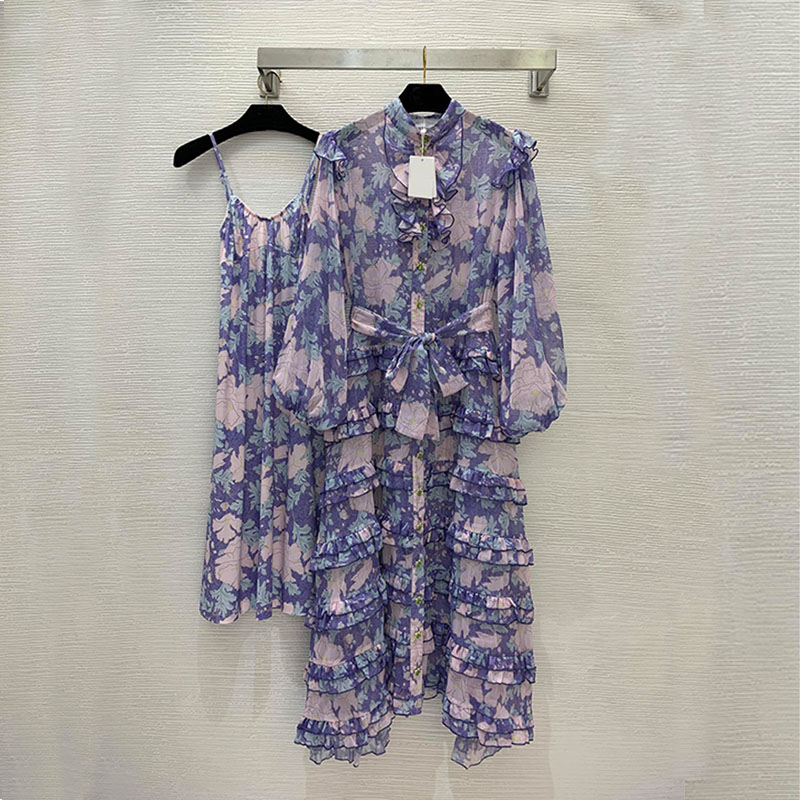 Dress 2022 New Australian Designer Brand Luxury Customized Fairy Long Sleeve Stand Collar Fringe Dress, Purple
Dress 2022 New Australian Designer Brand Luxury Customized Fairy Long Sleeve Stand Collar Fringe Dress, Purple