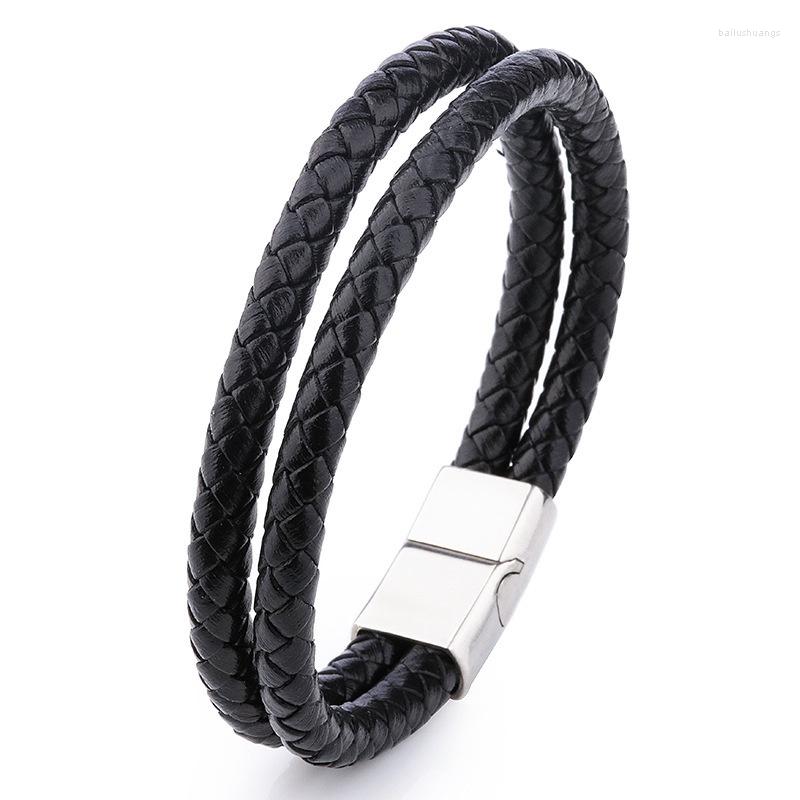 Charm Bracelets 2022 Fashion Men Leather Bracelet Accessories Double Layer Hand-woven For Jewelry Gift Drop
Charm Bracelets 2022 Fashion Men Leather Bracelet Accessories Double Layer Hand-woven For Jewelry Gift Drop